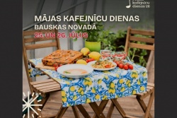 Atklāj Mājas kafejnīcu dienas Bauskā Bauskas TIC